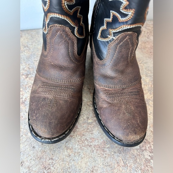 Cody James Style 41478 C Leather Cowboy Boots Youth size 11 - Picture 4 of 8